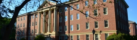 Exterior of Tomlinson Hall Dorm