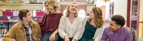 Belk Scholars Laughing Together