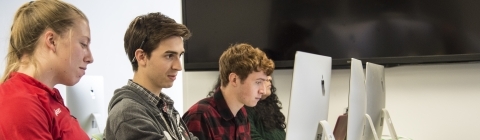 Students on Computer Lab Machines