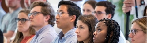 Students at Alenda Lux Verna Miller Case Research Symposium