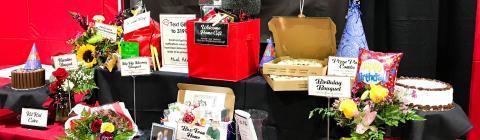 Much Ado Gift Packages Table