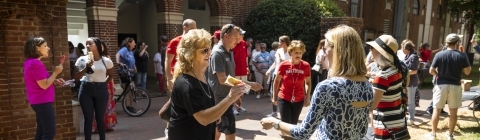 Employees Grab Popsicles at the Employee Appreciation Event