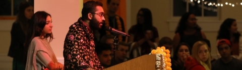 Speaker at Diwali Festival