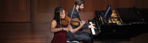 Music Dept Performance of Violin and Piano