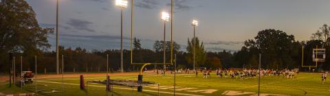 Evening Practice at Richardson Stadium