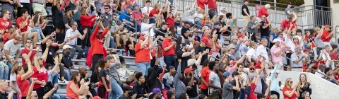 Wildcat Weekend 2022 Fans in Stands