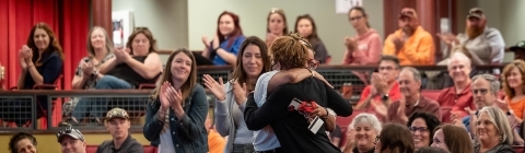 Employees During Staff Appreciation Event 2023