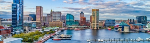 Baltimore, Maryland Inner Harbor