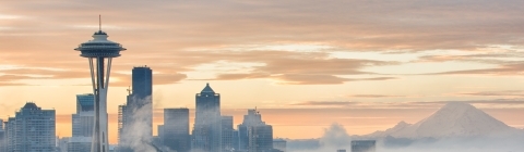 Seattle, Washington Skyline View