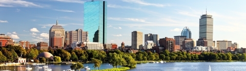 Boston, Massachusetts Skyline