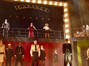 Students Performing in Cabaret