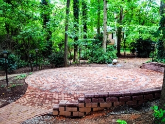 Labyrinth in Hobart Park