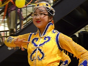 Chinese Studies Lunar New Year Students Dancing