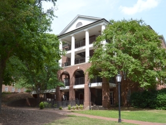 Exterior of Ryburn Martin Court apartment building