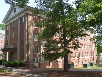 Exterior of Sentelle Hall Dorm