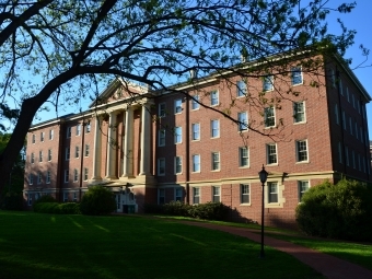 Exterior of Tomlinson Hall Dorm