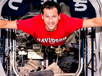 Astronaut Tom Marshburn in Space