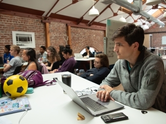 Davidson College Students in Silicon Valley