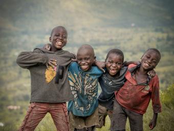 Ross Boyce Kids in Uganda
