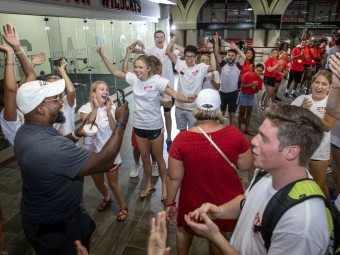 Orientation team welcomes new students