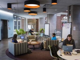 Wall Center Students Studying