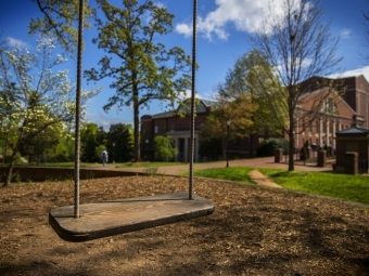 Swing on campus no students