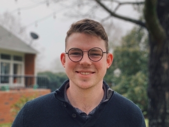 Liam Barr headshot outdoors