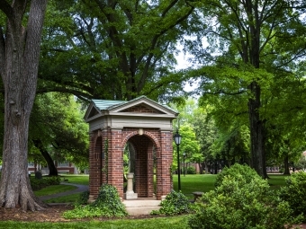 The Old Well Surrounded by Trees