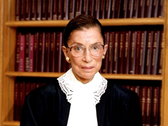 Portrait of Ruth Bader Ginsburg