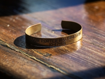 Porter Halyburton War ID Bracelet