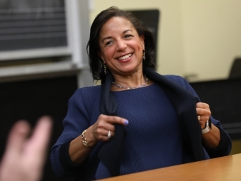 Susan Rice visits Davidson College