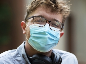 Headshot of Student Wearing Mask