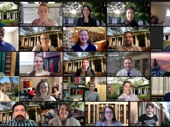 Zoom Photo of the Library Staff