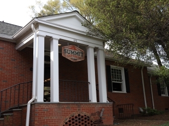 Summit Coffee Building On Campus