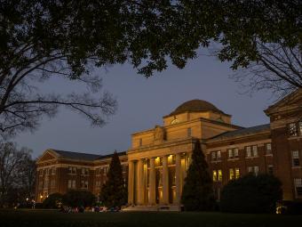 Chambers Building at Night