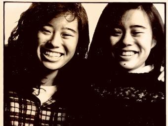 Minne and Martha '91 smiling side by side