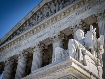 Exterior of Supreme Court of the United States