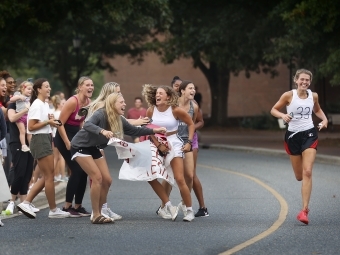 Cake Race Students Running