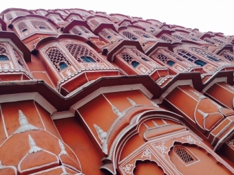 Hawa Mahal "Wind Palace" in Jaipur, India