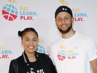 Ayesha and Stephen Curry