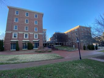 front of Chidsey Residence Hall