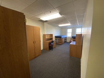 Duke Hall double dorm room