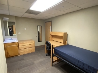 Sentelle single dorm room