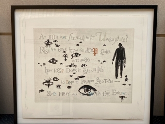 artwork in a frame