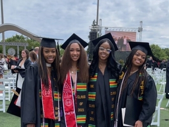 Graduation - Oge Ibida Eboni Freeman DaShanae Hughes Ramona Davis