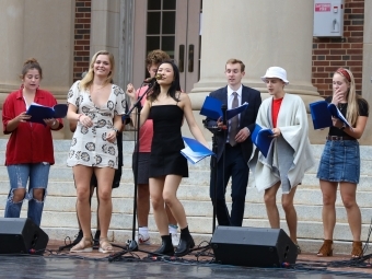 The Nuances perform in spring 2022