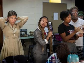 Common Thread Theatre Collective - Cast backstage getting ready