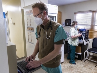 Photo of Benjamin Gilmer in his clinic