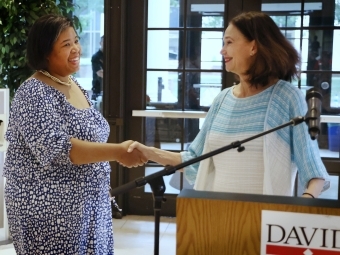 Tamberly Ferguson with Carol Quillen