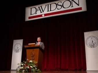 Hicks during inauguration